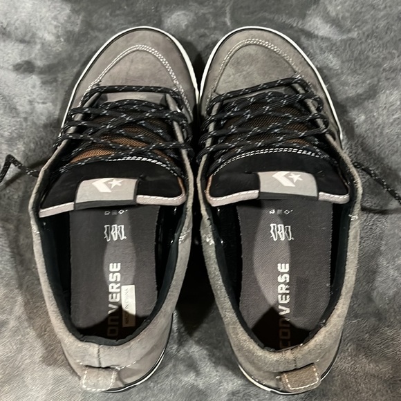 Converse Vintage Suede Skateboarding Shoes Mens Sz 11.5 Gray, Great hardly used - Picture 4 of 8